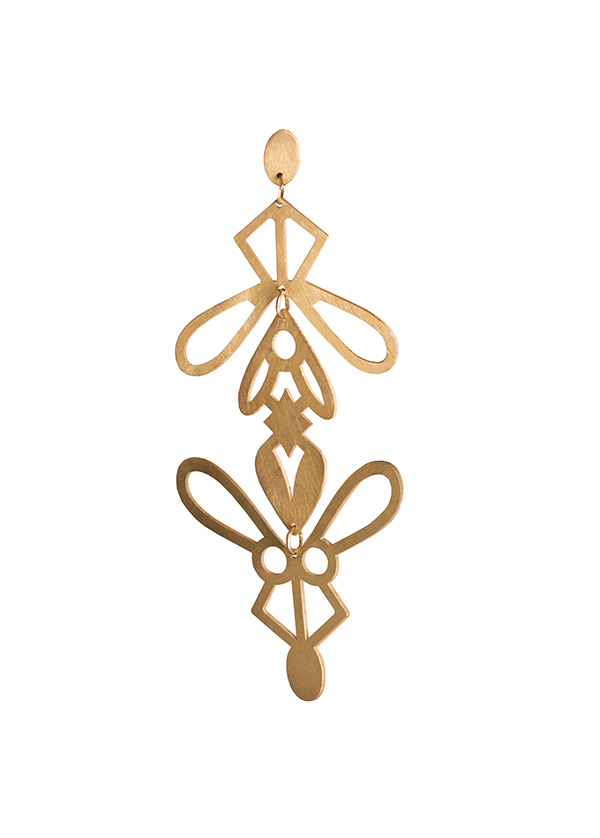 Regina Apis Earrings (L)|Large